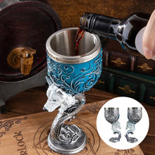 Load image into Gallery viewer, 3D carved vintage Champagne Glass