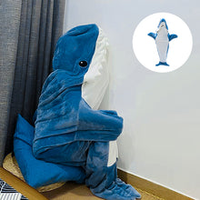 Load image into Gallery viewer, Shark Blanket Hoodie