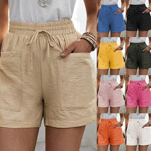 Load image into Gallery viewer, Solid Two Pockets Loose Casual Short Pants