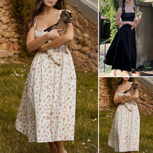 Load image into Gallery viewer, Backless Slim Suspender Dress