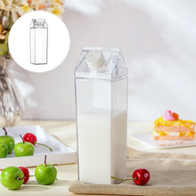 Load image into Gallery viewer, Transparent Milk Carton