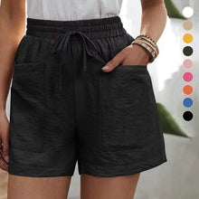 Load image into Gallery viewer, Solid Two Pockets Loose Casual Short Pants