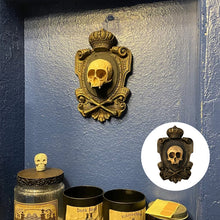 Load image into Gallery viewer, Hanging Skull Plaque