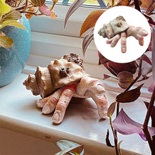 Load image into Gallery viewer, Finger Parasite Crab Resin Sculpture