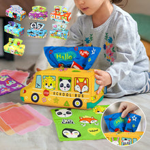 Load image into Gallery viewer, Baby Tissue Magic Box Toy