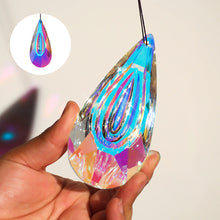 Load image into Gallery viewer, AB-Color Hanging Crystals Prism Suncatcher