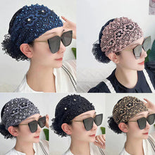 Load image into Gallery viewer, Women's Floral Lace Headwrap