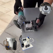 Load image into Gallery viewer, Angle Grinder Stand for Tile 45° Chamfer Cutting