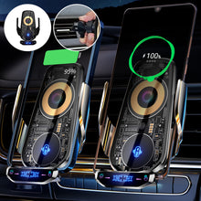 Load image into Gallery viewer, Wireless Charging Car Mute Mobile Phone Navigation Industrial Style Bracket