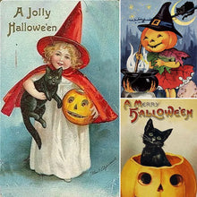 Load image into Gallery viewer, Vintage Halloween Postcard ( 24 pcs )