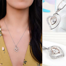 Load image into Gallery viewer, Keep Me In Your Heart - Luxe Heart Necklace