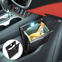 Load image into Gallery viewer, LED Car Leather Trash Can