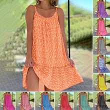 Load image into Gallery viewer, Floral Printed Camisole Dress