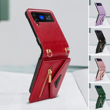 Load image into Gallery viewer, Crossbody Wallet Case of Women for Samsung Galaxy Z Flip3 5G/ Flip4