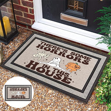 Load image into Gallery viewer, Funny Pumpkin Floor Mat
