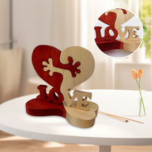 Load image into Gallery viewer, Wooden Love Hearts