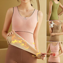 Load image into Gallery viewer, Thin Seamless Fleece Underwear Vest