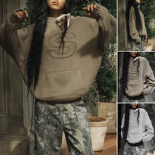 Load image into Gallery viewer, Embossing Knitting Hoodies
