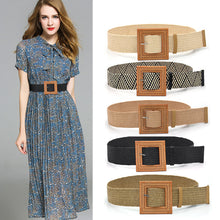 Load image into Gallery viewer, Elegant Women Elastic Belt Buckle
