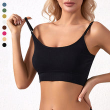 Load image into Gallery viewer, Solid Ribbed Adjustable Strap Wireless Bra