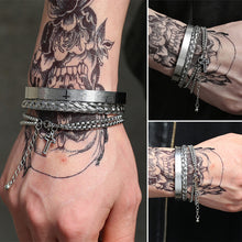 Load image into Gallery viewer, Cross Bangle Bracelet Set