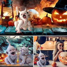 Load image into Gallery viewer, Scary Ghost Doll Resin Statue Ornament