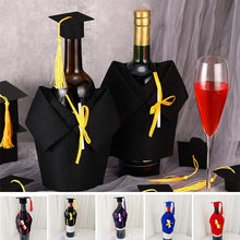 Load image into Gallery viewer, Graduation Cap And Gown Bottle Cover