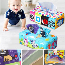 Load image into Gallery viewer, Baby Tissue Magic Box Toy