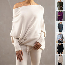Load image into Gallery viewer, Asymmetric Draped Jumper