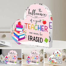 Load image into Gallery viewer, Heart Shaped Acrylic Decoration