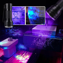 Load image into Gallery viewer, UV Ultraviolet Flashlight