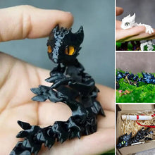 Load image into Gallery viewer, 3D-printet artikulert drage