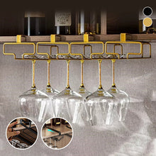 Load image into Gallery viewer, Under Cabinet Wine Glass Holder