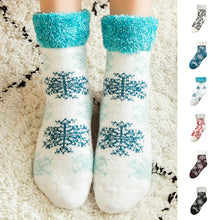 Load image into Gallery viewer, Warm Christmas Socks In Winter