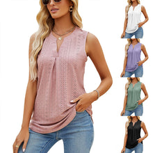 Load image into Gallery viewer, Women's Holey V-Neck Slim-Fit Vest