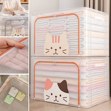 Load image into Gallery viewer, Folding Clothes Storage Box