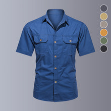 Load image into Gallery viewer, Men's Outdoor Loose Non-Iron Shirt