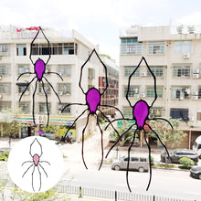 Load image into Gallery viewer, Spider Stained Glass Suncatcher