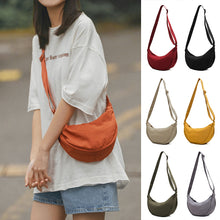 Load image into Gallery viewer, Simple Women Dumpling Crossbody Bag