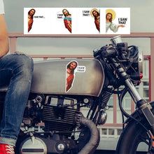 Load image into Gallery viewer, Jesus "I Saw That" Funny Sticker