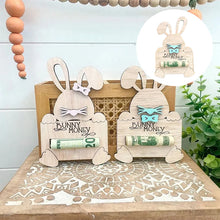 Load image into Gallery viewer, Personalized Cute Easter Bunny Money Holder