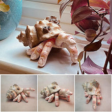 Load image into Gallery viewer, Finger Parasite Crab Resin Sculpture
