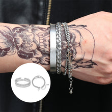 Load image into Gallery viewer, Cross Bangle Bracelet Set