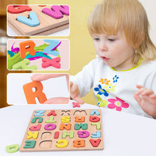 Load image into Gallery viewer, Wooden Puzzles for Toddlers