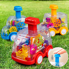 Load image into Gallery viewer, Press to Drive Inertia Car Toy