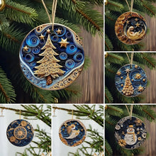 Load image into Gallery viewer, 3D Non-Textured Christmas Ornaments