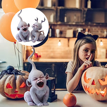Load image into Gallery viewer, Scary Ghost Doll Resin Statue Ornament