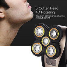 Load image into Gallery viewer, Men's 5 In 1 4D Rotary Shaver Rechargeable