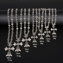Load image into Gallery viewer, Gothic Cross Pendant Necklace