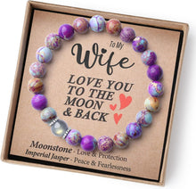 Load image into Gallery viewer, Naturlig edelsten armbånd for kvinner